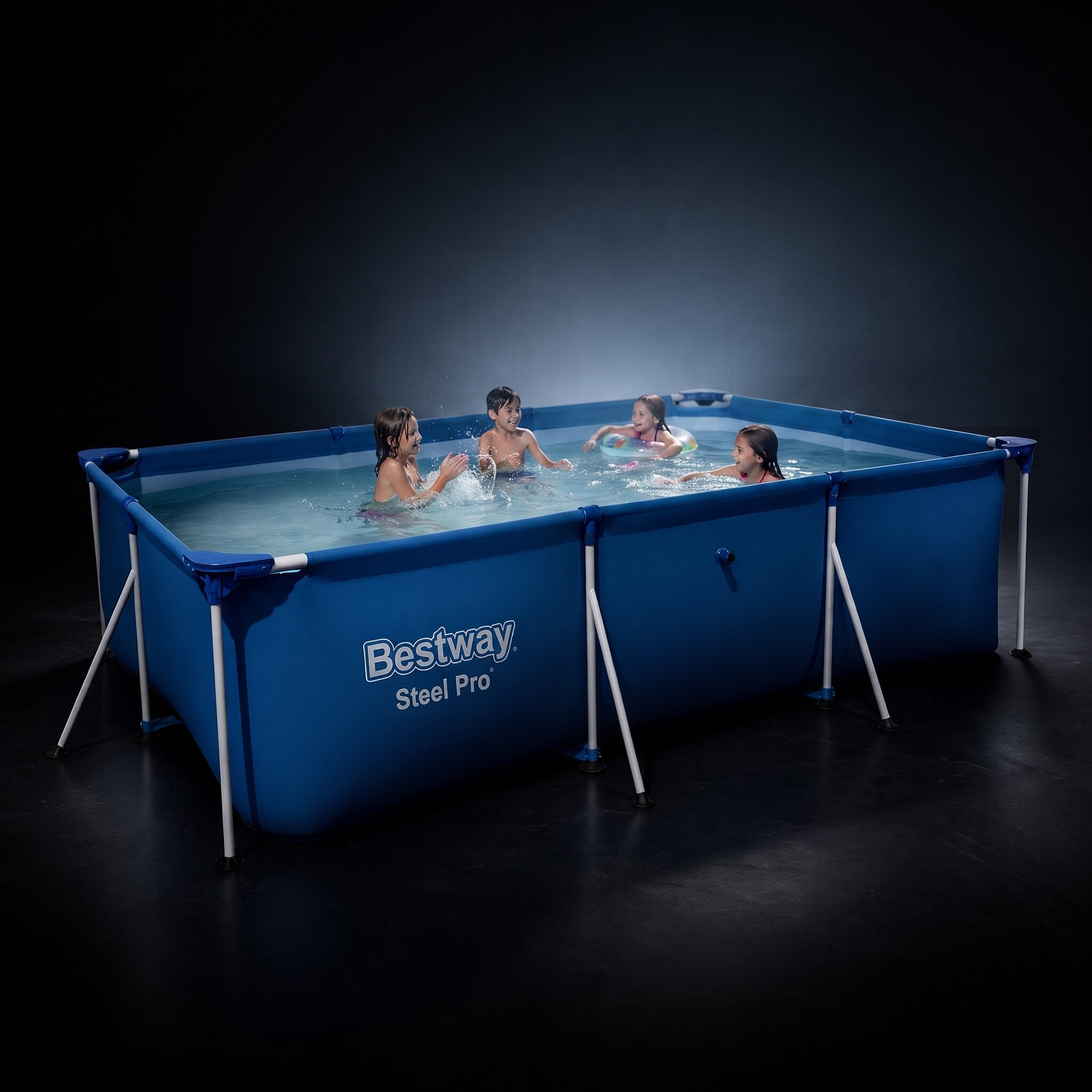 Piscina Rectangular Familiar 2,59m x 1,70m – Estructura de Acero, 880 Litros — foto 4