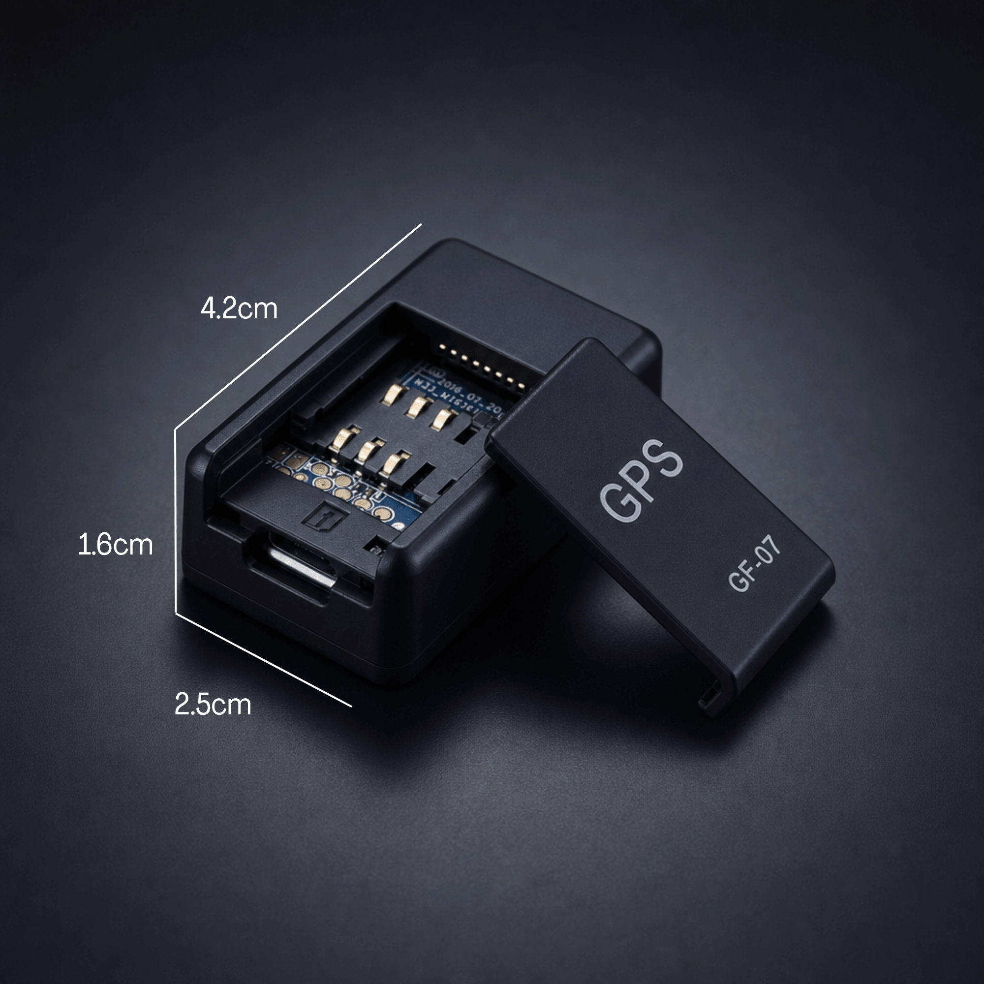 Mini Localizador GPS GF-07 — Rastreador Portátil para Autos, Motos y Personas